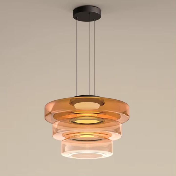 Yubi lampa wiszaca szklana